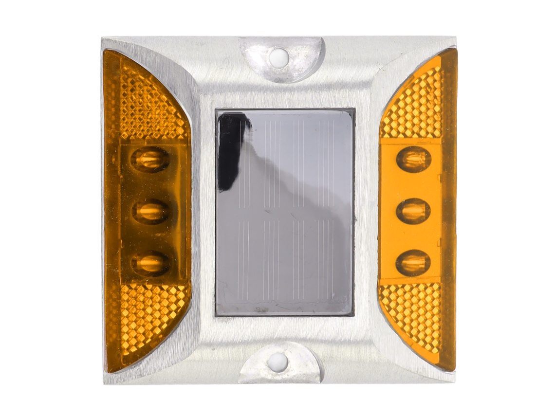 Lanterna Solar de Deck 6led com Iluminação Longa Ip68 Resistente a Pressão para Calçada e Estacionamento S/MARCA