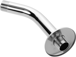 Suporte De Braço Chuveiro Coheali Em Aço Inoxidável Com Flange, Fácil De Instalar E Com Design Robusto, Acabamento