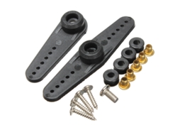 Conjunto de 3 Servos Analógicos com Engrenagens Metálicas de Alto Torque MG995 para Aeromodelos RC MDUG