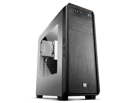 Caixa PC NOX Midtower ATX / Micro ATX Hummer ZS - Preto — Micro ATX, Midtower ATX