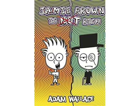 Livro Jamie Brown is NOT Rich de Adam Wallace (Inglês)