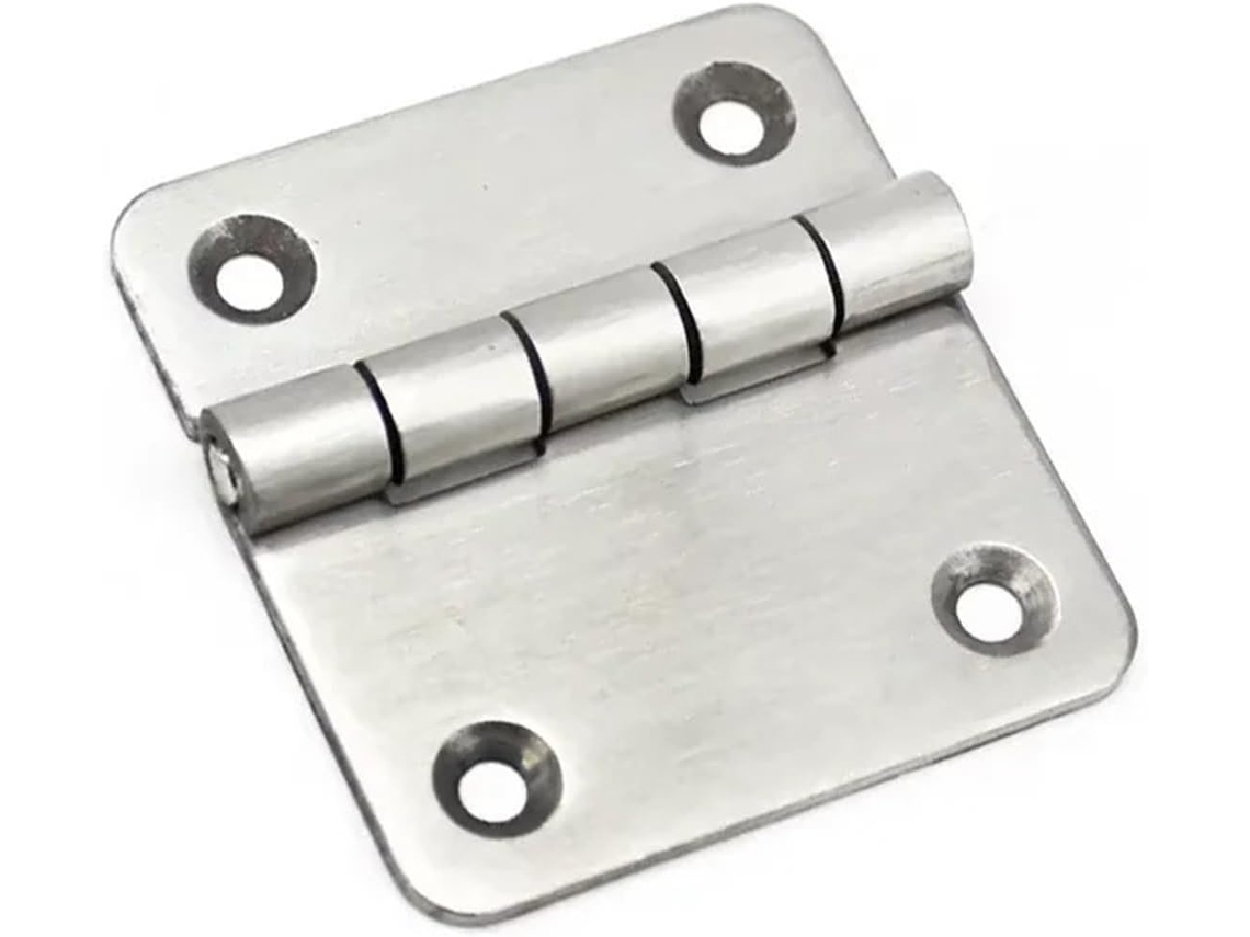 Dobradiças Assimétricas De Canto Quadrado Em Aço Inoxidável 304 Para Portas Armários Equipamentos Industriais 1 Unidade