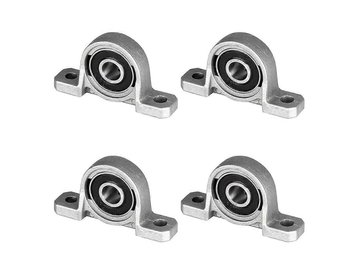 4 Rolamentos Cuscete Flange Eixo Interno Micro Vertical