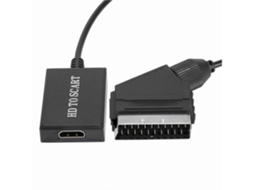Cabo Hdmi Para Scart, Adaptador Hdmi Para Scart, Conversor Hdmi Para Scart