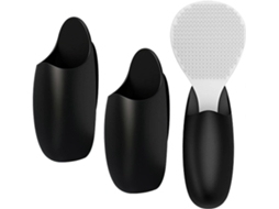 Suporte De Parede Preto Para Escova De Dentes, Pacote Com 2 Unidades, Suporte Para Escova De Dentes Elétrica, Organizador De Escova De Dentes Par