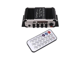 Amplificador Bluetooth Kentiger Hy - V11 De 2 Canais Com Graves Potentes E Controle Remoto Tf.