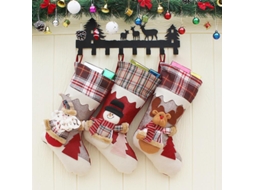 3 Meias De Natal, 45 Cm, Grandes, Personalizadas Olysi Shop