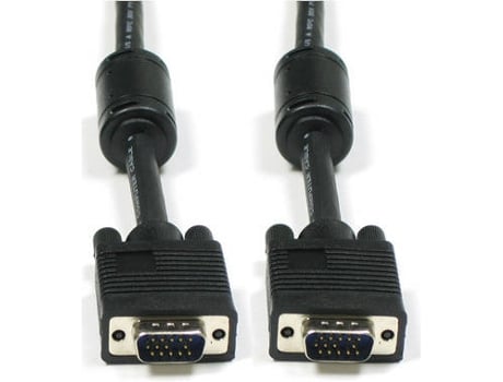 Cable Svga 3GO CVGA15MM/ VGA Macho - VGA Macho/ 15M/ Negro