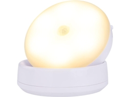 Luz Noturna De Indução Led Para Cozinha, Corredor, Quarto, Banheiro, Luz Auxiliar Amarela