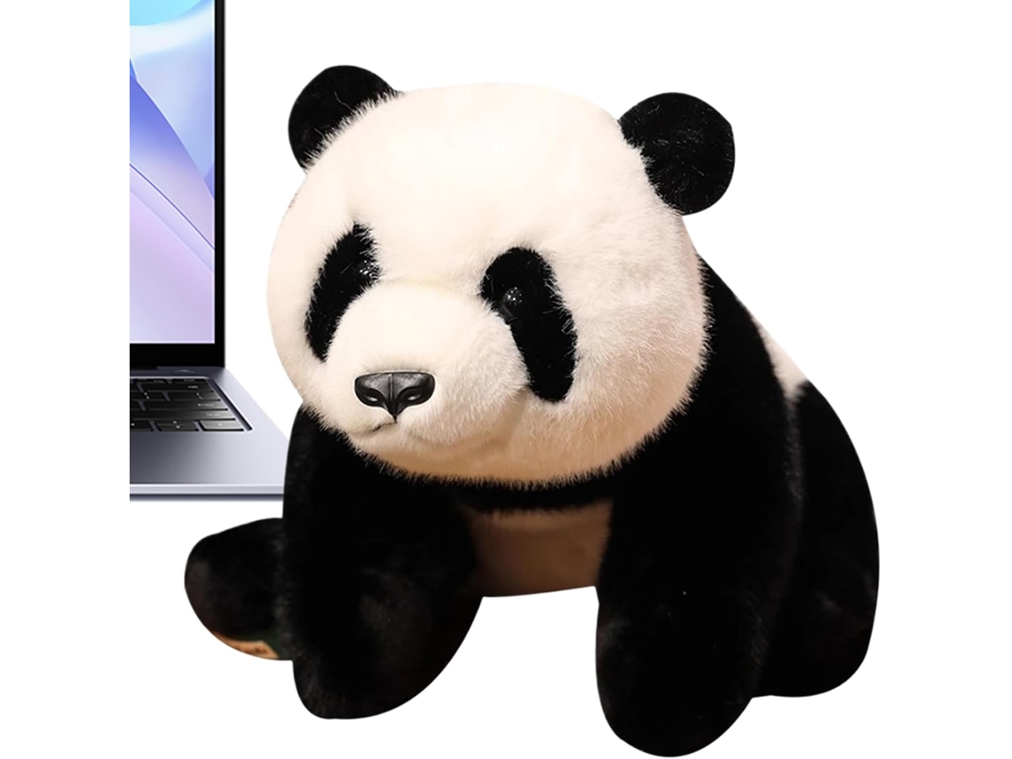 Urso Panda De Pelúcia Macio E Abraçável, Para Brincar E Decorar O Quarto