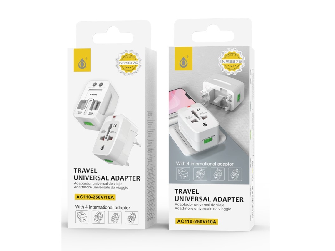 Adaptador Viagem Universal Us Uk ONEPLUS