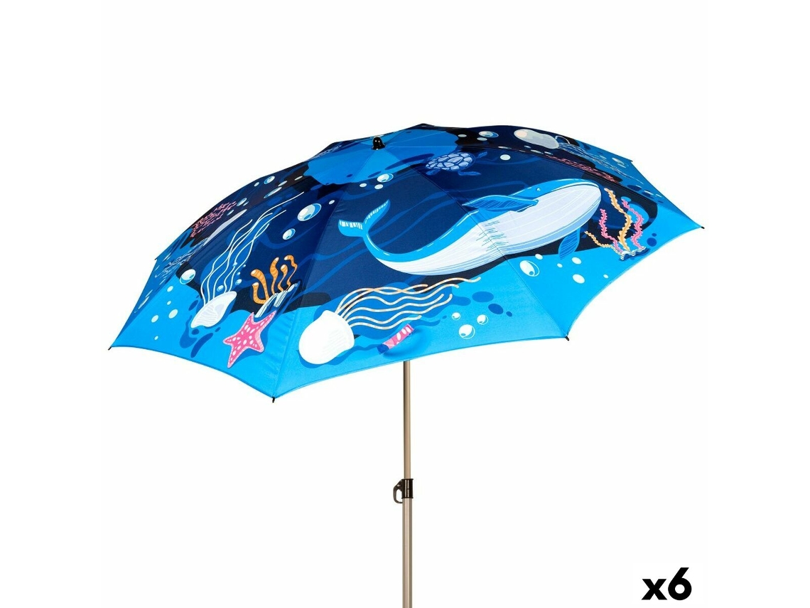Parasol AKTIVE 200 x 215 x 200 cm (6 Unidades)