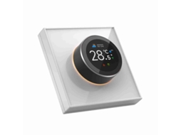 Termostato Inteligente Com Tela Tft 1.32 Polegadas, Toque, Wi-fi E Luz Ambiente Para Casa