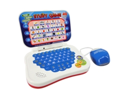 Bj - Mini Laptop Multifuncional Bilíngue para Aprendizagem Infantil - Brinquedo Educativo para Bebês - Presente
