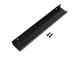 Laxiscreed Puxadores Ocultos Minimalistas Para Armários, Design Preto Alongado E Moderno