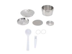 Kit de Cápsulas de Café Reutilizáveis LAXISCREED com Filtro e Acessórios