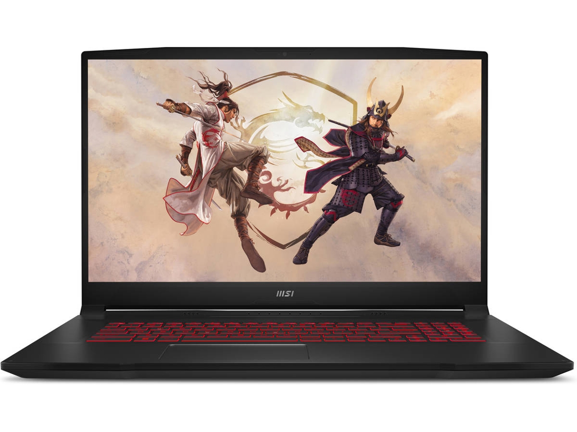 Portátil Gaming MSI Katana GF76 12UE-425XPT (Intel Core i7-12700H - NVIDIA GeForce RTX 3060 - RAM: 16 GB - 512 GB SSD - 17.3'')