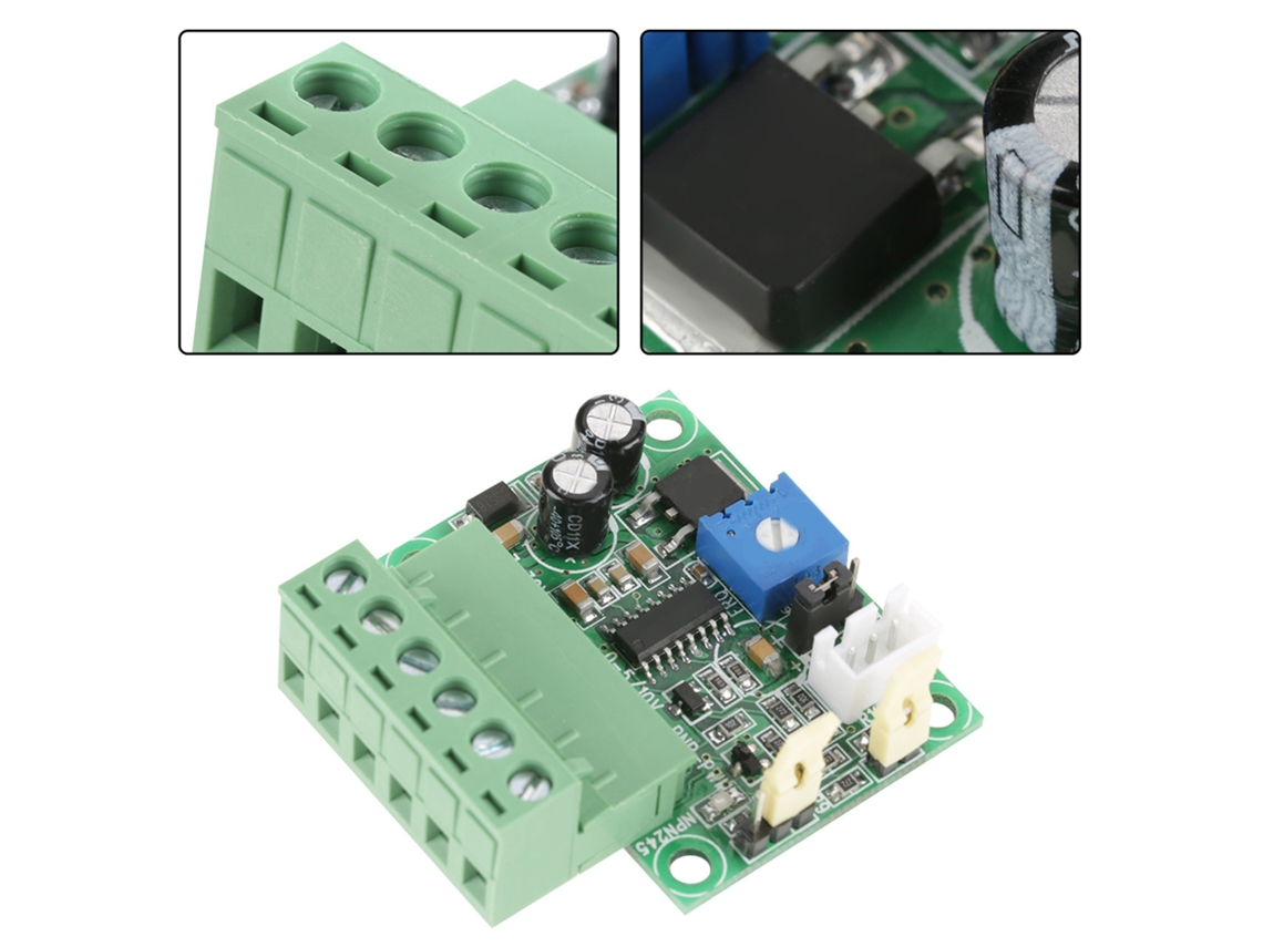 Conversor De Tensão Analógica Para Sinal Pwm Laxiscreed Compatível Com 0-5v/0-10v, Freq. 2khz A 20khz