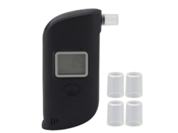 Testador de álcool portátil profissional de alta precisão com display lcd digital para festas em casa | S/MARCA