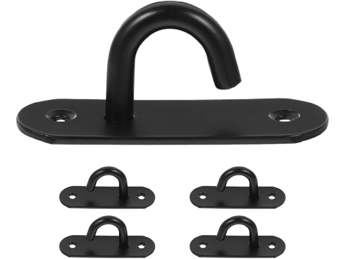 Conjunto De 5 Suportes Parede , Design Compacto, Em Aço Inoxidável,
