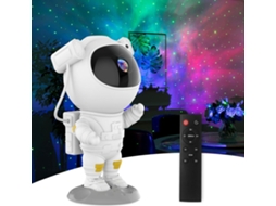 Luminária Noturna Fofa de Astronauta, Projetor de Estrelas Led BRILVIBERA