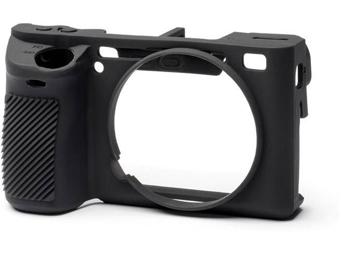 Capa de silicone EASYCOVER Sony A6500 Preto