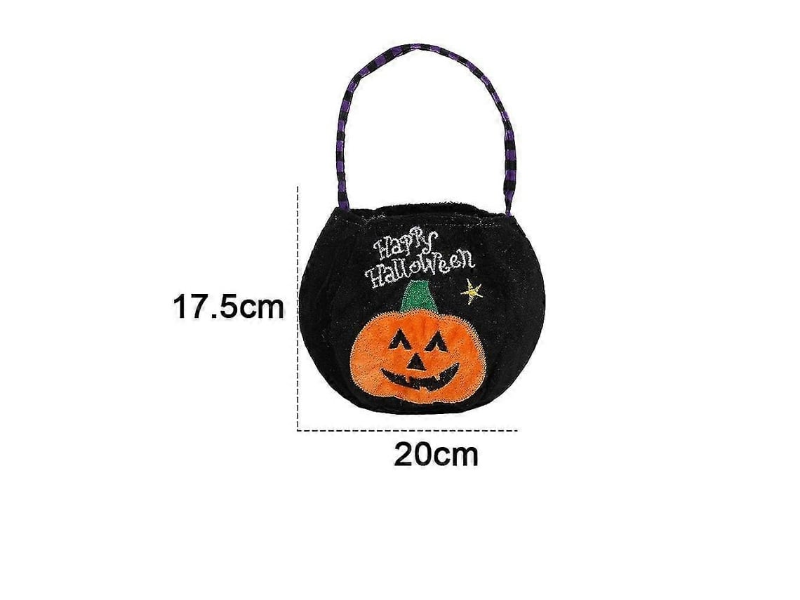 Sacola de Doces de Halloween, Tecido para Lembrancinhas de Festa AQUAFORGE