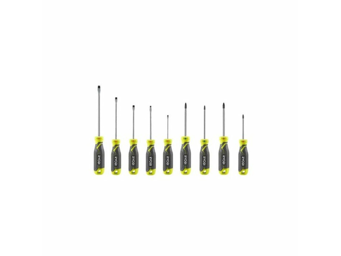 Conjunto de Chaves de Fendas RYOBI RHSDS9PC