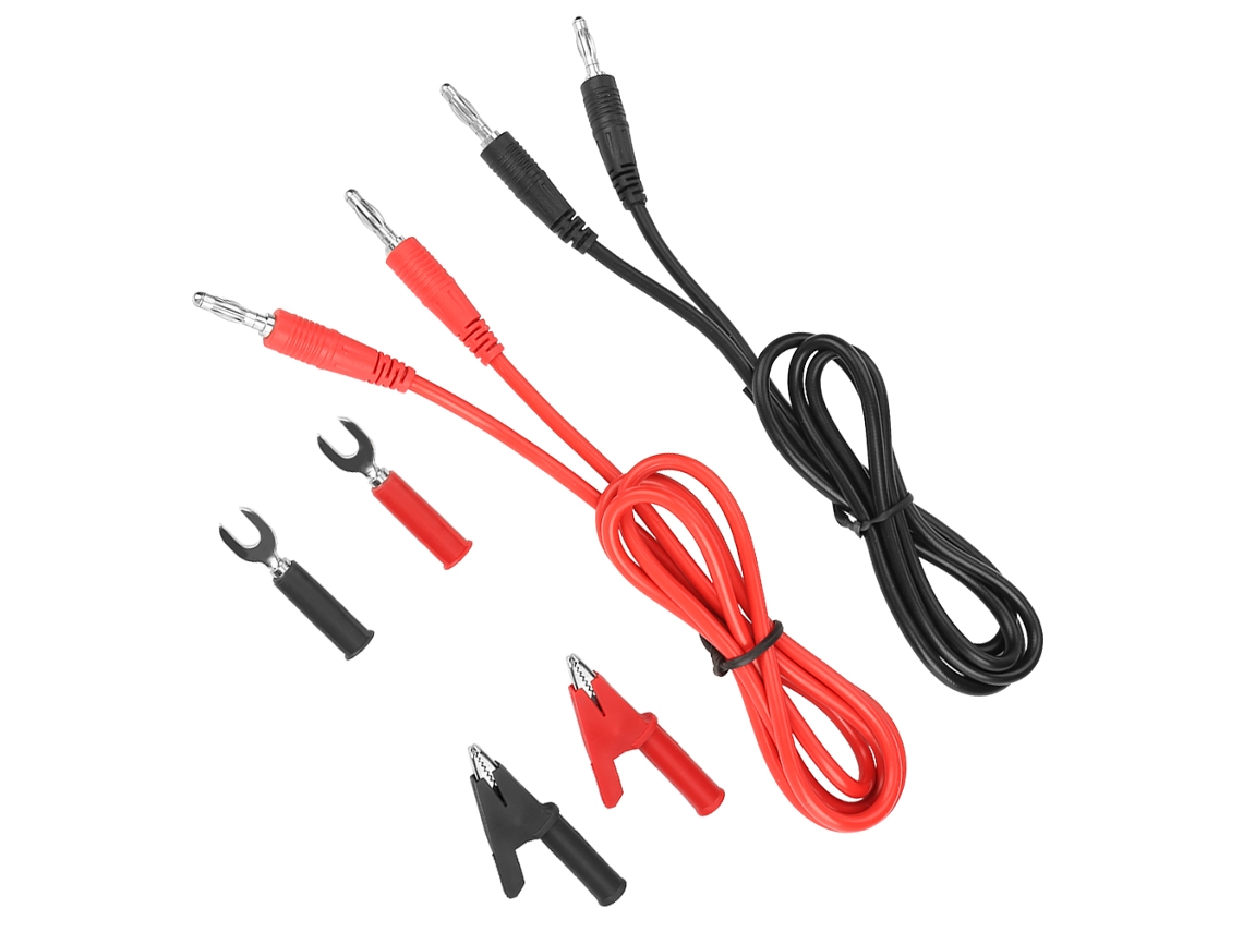 Kit de Fios de Teste 6 em 1 com Conector de Crocodilo | S/MARCA