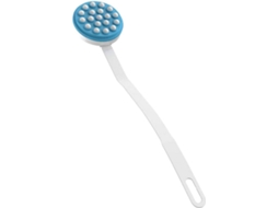 Escova Esfoliante Corporal Com Cabo Longo E Reservatório De Gel Pbt Suave, Adequada Para Banho, Para Adultos, Crianças E