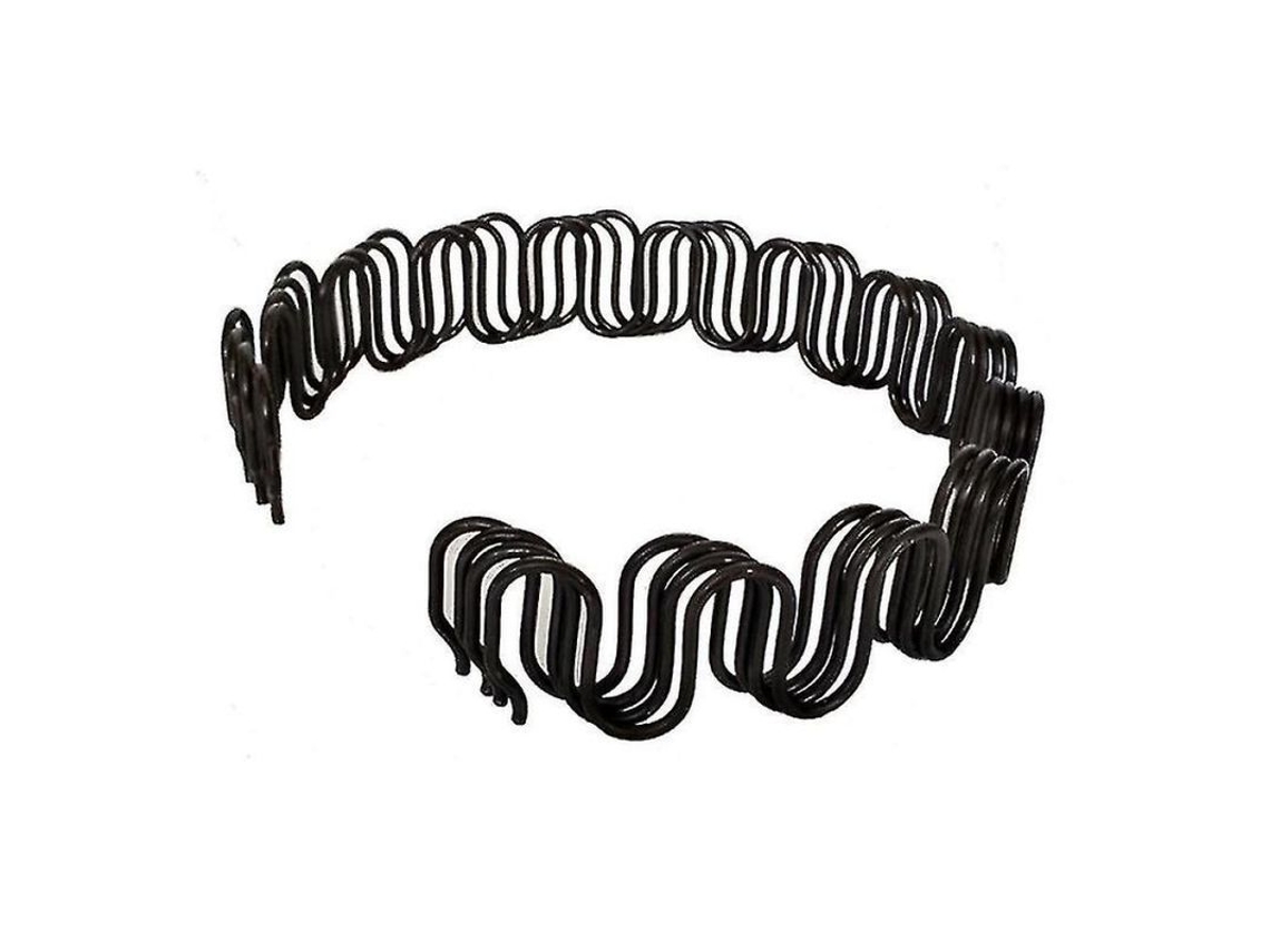 Resorte Serpentín Para Sofa Sillón Reparación Kit 40cm Clips Acero Carbón Elasticidad Buena 60cm