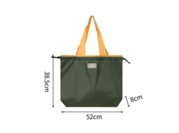 Sacola de Compras Dobrável e Impermeável, com Grande Capacidade e Resistente Ao Desgaste, Adequada para Ser Carregada no Ombro Ou na Mão. GOKOCO