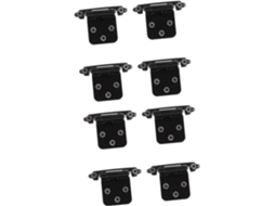 Conjunto De 8 Dobradiças Sobreposição Com Fechamento Automático Para