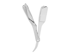Navaja Recta Plegable Barber Para Afeitado Hombre Acero Inoxidable