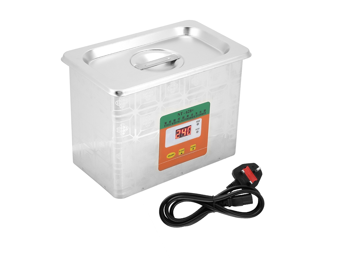 Limpador ultrassônico digital NT628+ 35W/50W com função de interrupção.