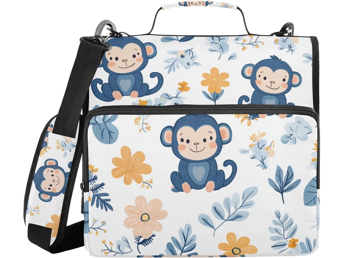 Organizador Pasta Com Alça, À Prova D Água, 3, 8cm 1, 5 Polegadas, 3 Estojos Lápis, Portfólio, Acessórios de