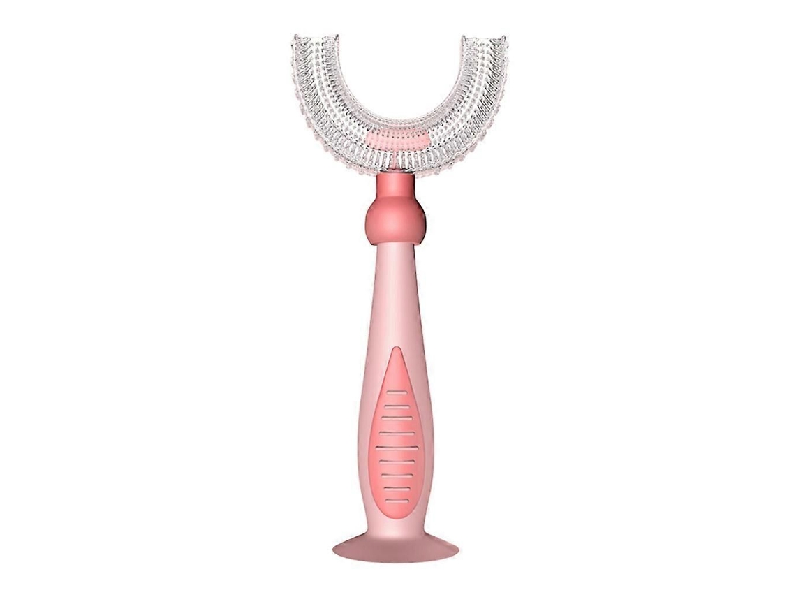 Escova de Dentes Infantil em Formato U, Feita Silicone Macio Qualidade Alimentar, para Limpeza Oral 360° Dos D Entes. GOKOCO
