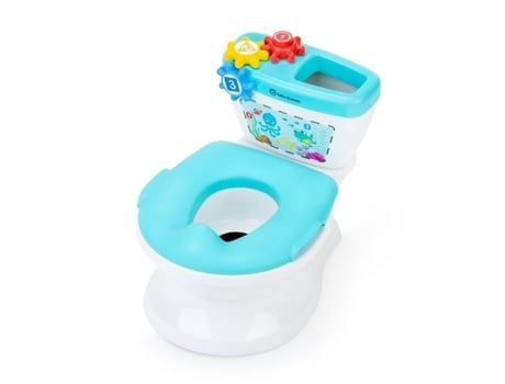Mini Sanita Infantil Com Redutor De Sanita Incluído, Descarga Musical Baby Einstein
