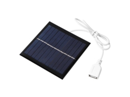 1W 5.5V Usb Mini Banco de Energia Solar Bateria Externa Painel Solar Diy Solar ALLINLESS