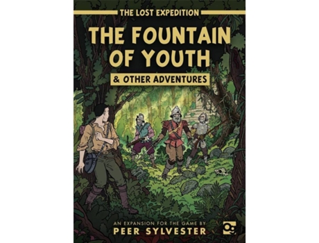 Jogo de Tabuleiro  The Lost Expedition: The Fountain of Youth (Inglês - Idade Mínima: 8)