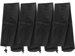 Conjunto de 2 pares de capas de poliéster premium para limpadores de para-brisa, proteção contra chuva.