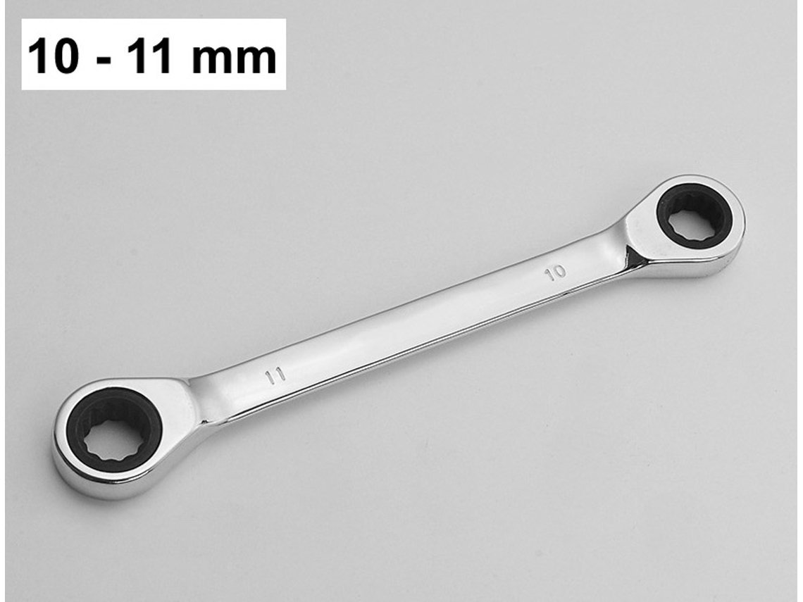 Chave De Boca Dupla (10-11 Mm), Aço Cromo-vanádio, Ferramenta Para Reparo Automotivo, Conjunto De Chaves Multifuncionais Antiderrapantes