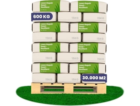 Semente de Grama para Recuperação Resiliente 600 Kg para 3 Ha ORGANIFER