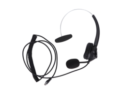 Aetheria fone de Ouvido para Telefone Profissional com Microfone Monoaural Rj9 para Call Center Escritório Vh530