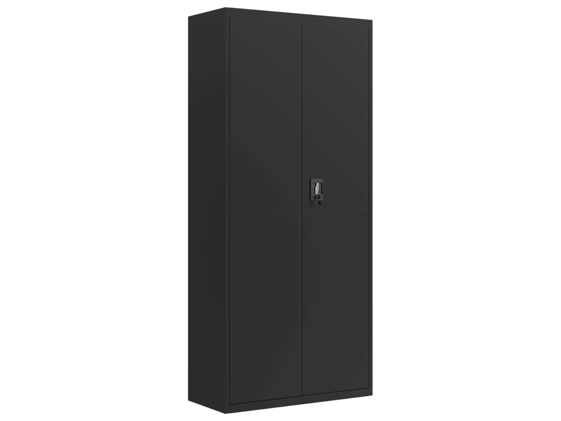 Arquivo 90x40x200 Cm Aço Preto MAISON EXCLUSIVE