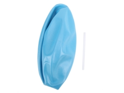 Yncm-bola De Yoga 25cm Anti-explosão Pvc Azul