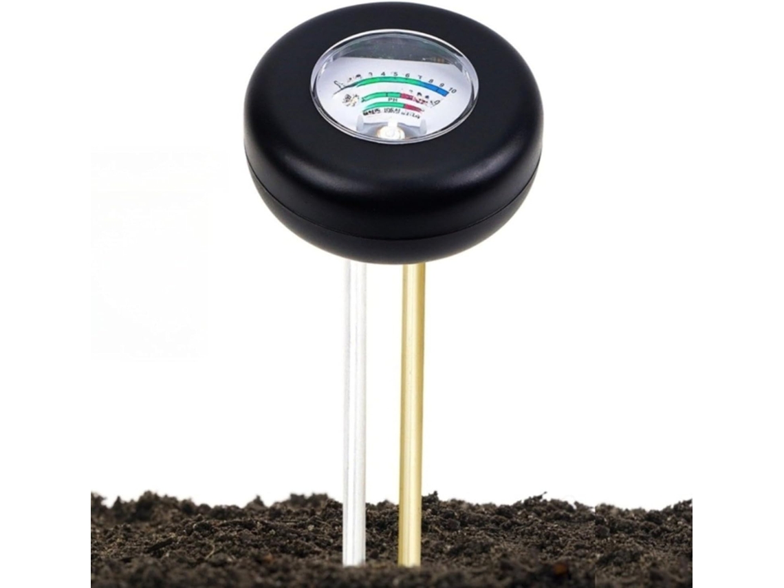 Medidor De Umidade Do Solo, Ph E Fertilidade 3em 1sem Bateria, Com Sonda Dupla Metal Para Plantas Jardim