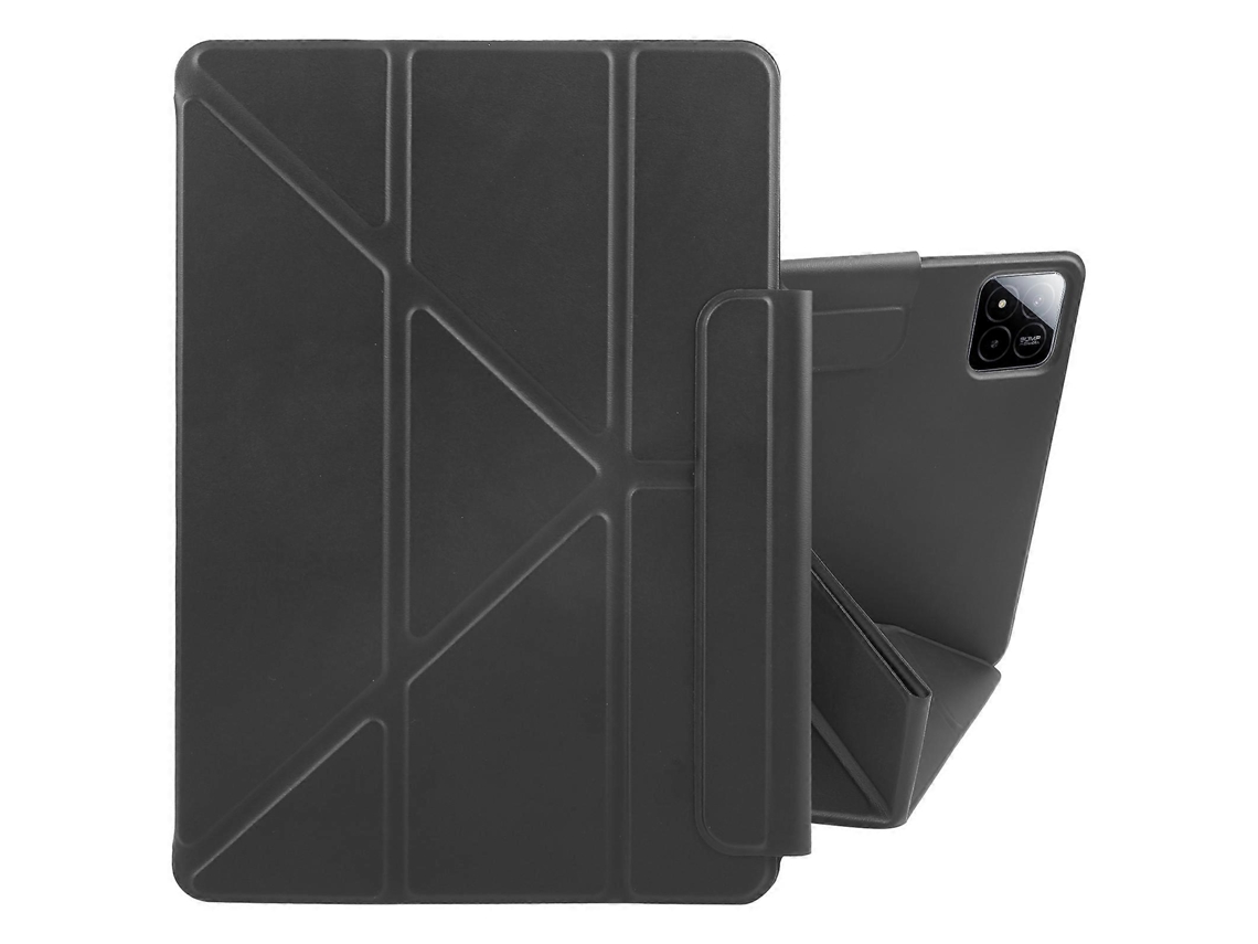 Capa de couro Webake para tablet com deformação magnética e fivela fixa