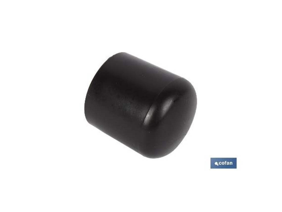 Blíster de 4 uds. contera negra 16 mm venta unitaria