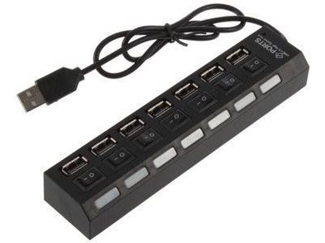 Hub 14-h-usb-on-p-7 (usb - 7 Portas)
